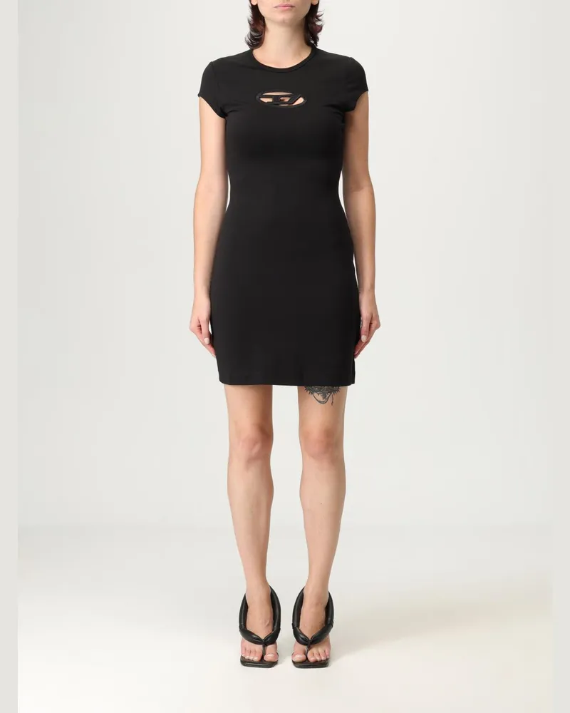 Diesel Kleider damen Schwarz