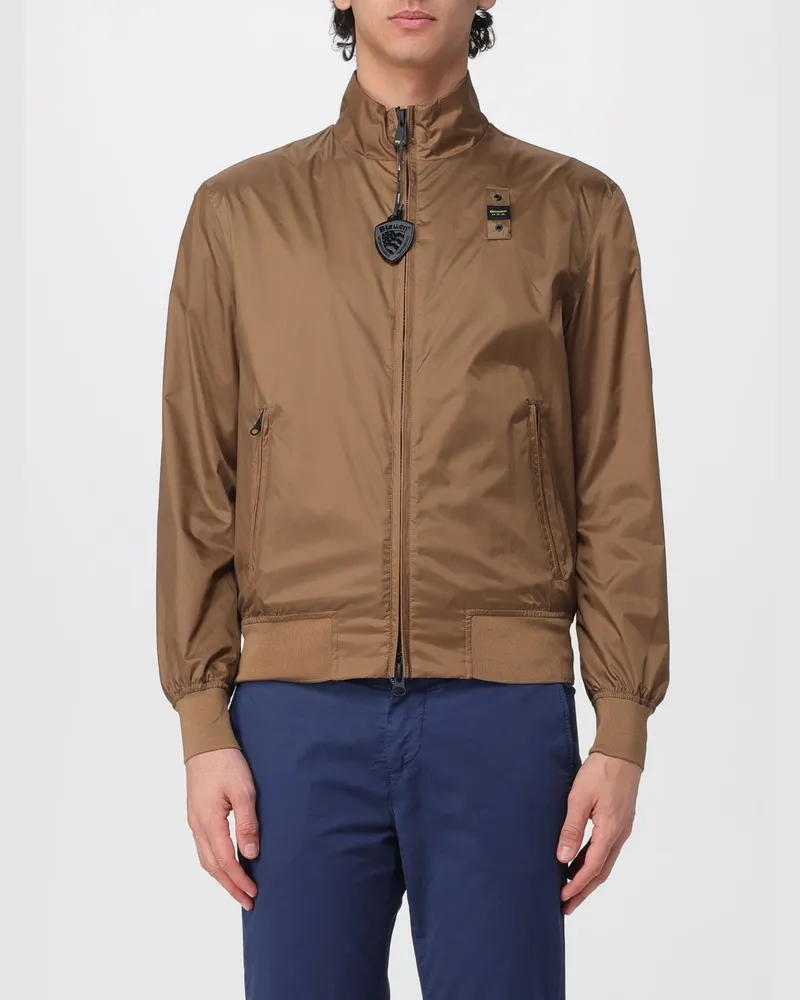 Blauer Jacke herren Haselnuss