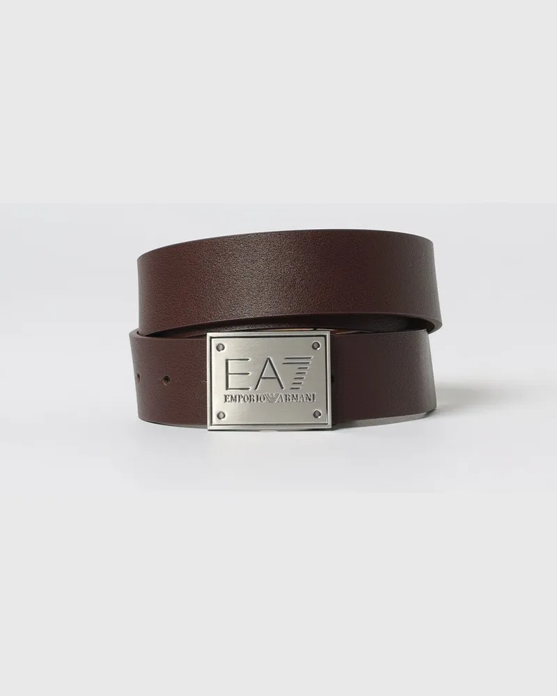 EA7 Grtel herren Braun
