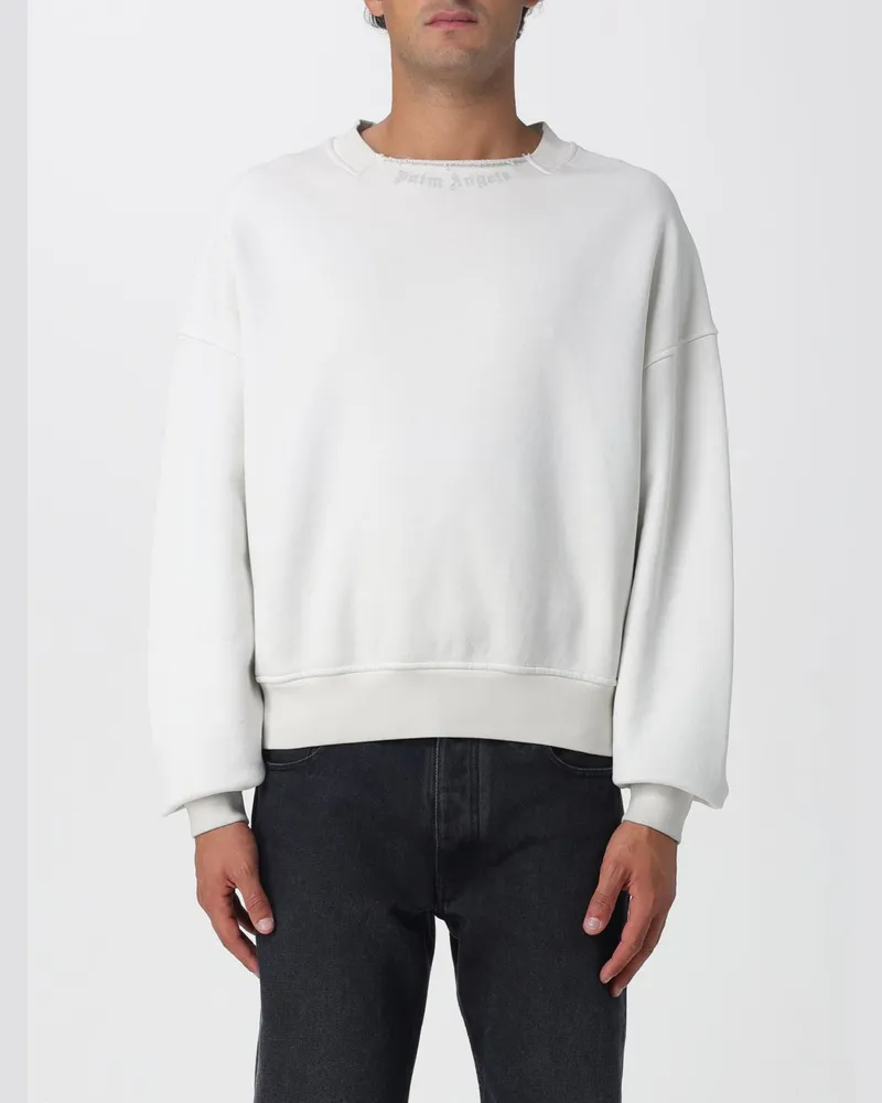 Palm Angels Sweatshirt herren Weiß