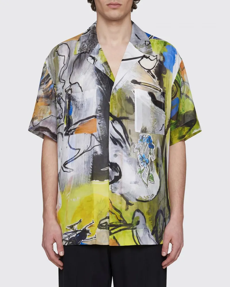 Vivienne Westwood Freizeit-Hemd aus bedruckter Baumwolle Bunt
