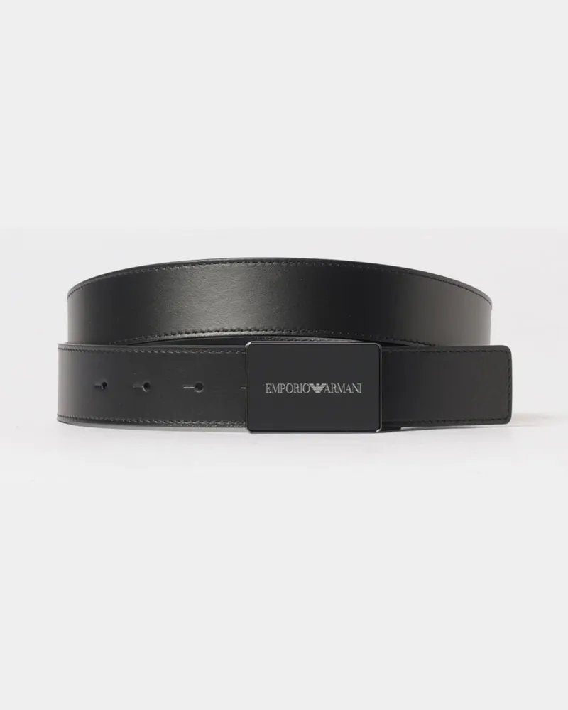 Emporio Armani Gürtel herren Schwarz