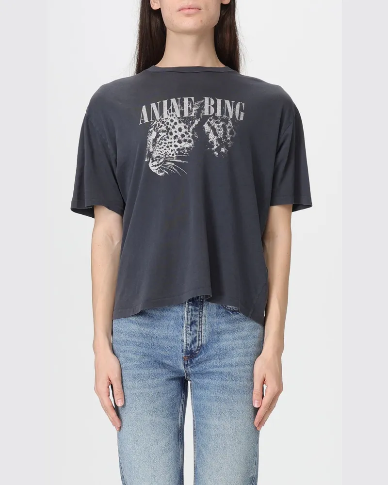Anine Bing T-shirt damen Schwarz
