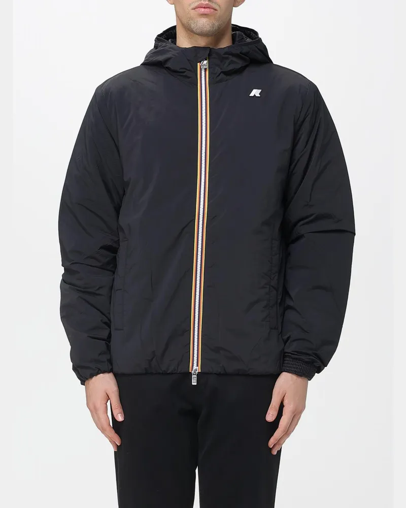 K-Way Jacke herren Schwarz