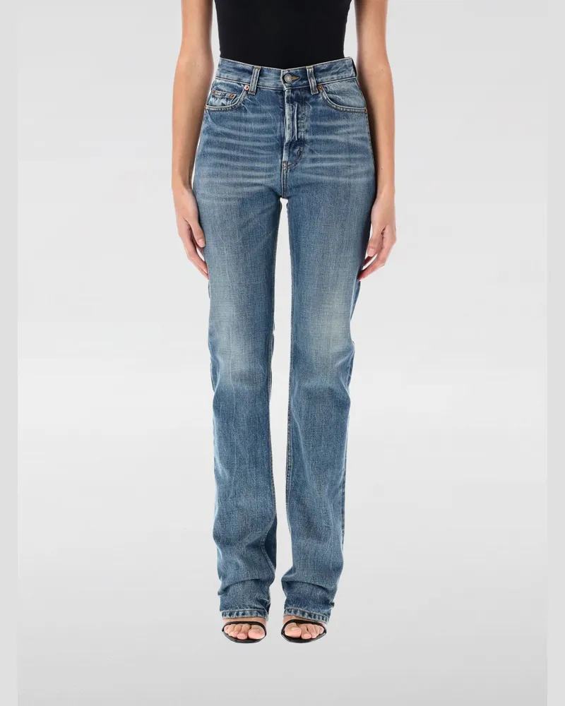 Saint Laurent Jeans damen Blau