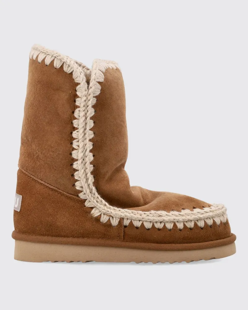 Mou Flache stiefeletten damen Braun