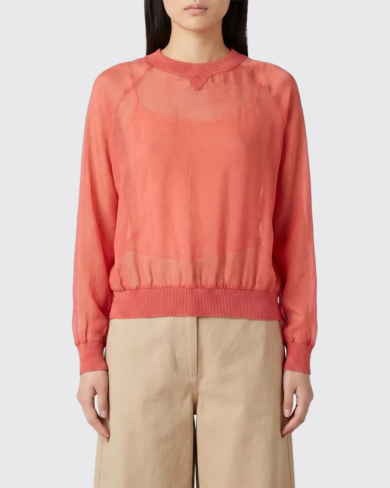 ASPESI Baumwollvoile-Top Orange