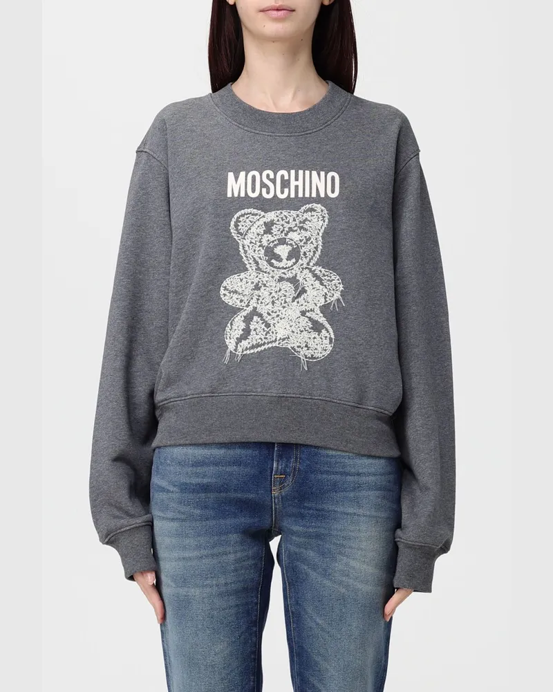Moschino Sweatshirt damen Grau