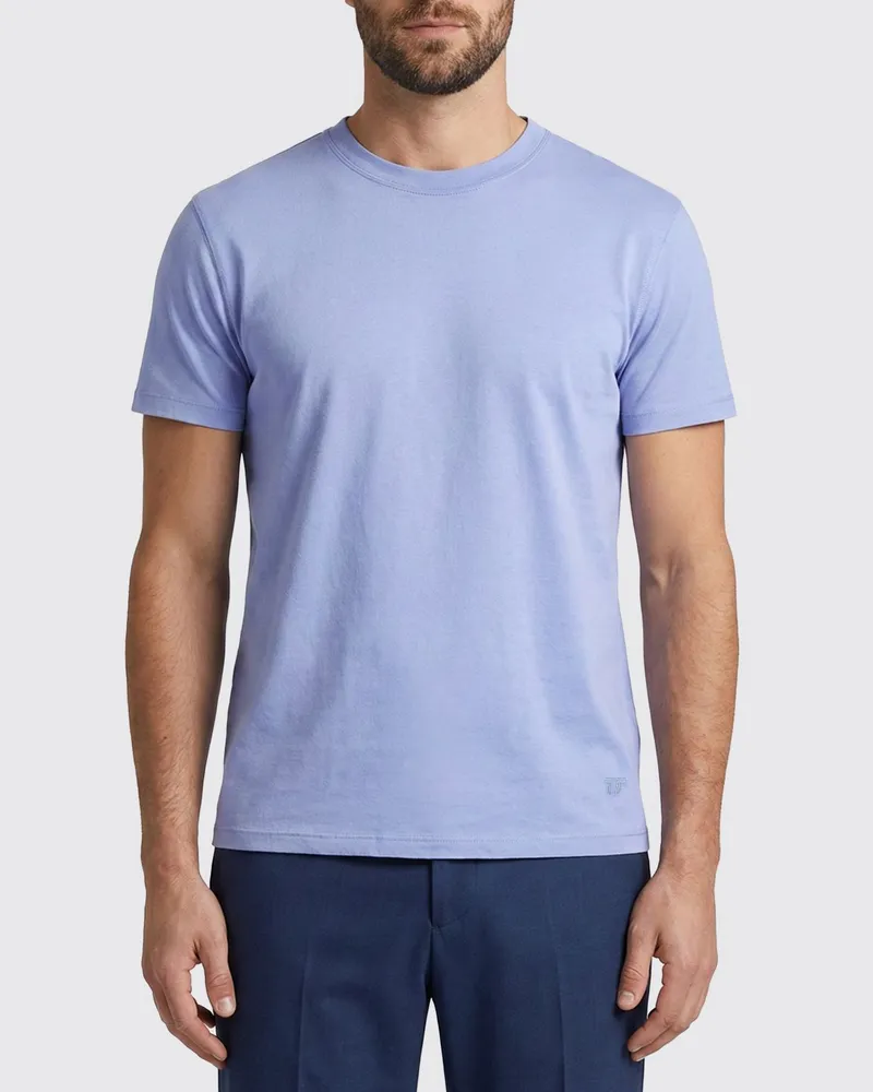 Tom Ford T-shirt herren Blau