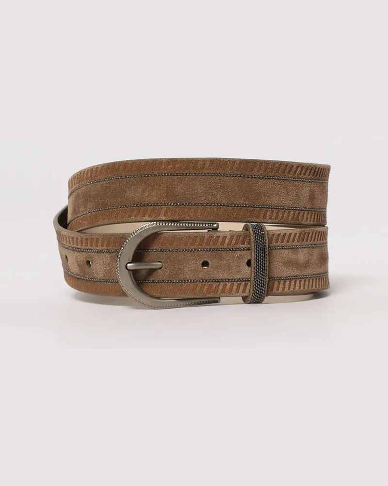 Brunello Cucinelli Gürtel damen Beige