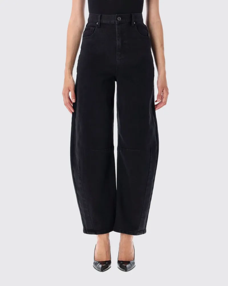 Self-Portrait Jeans damen Schwarz