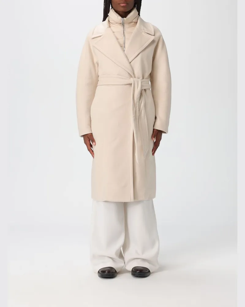 MOORER Mantel damen Weiß