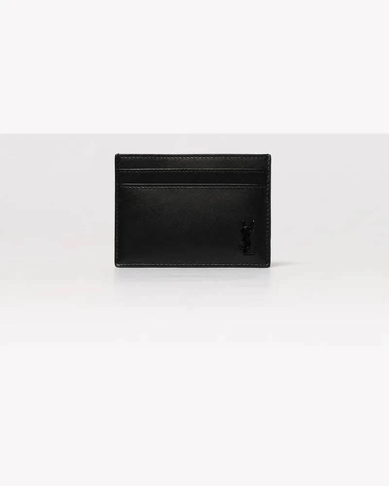 Saint Laurent Portmonnaie herren Schwarz