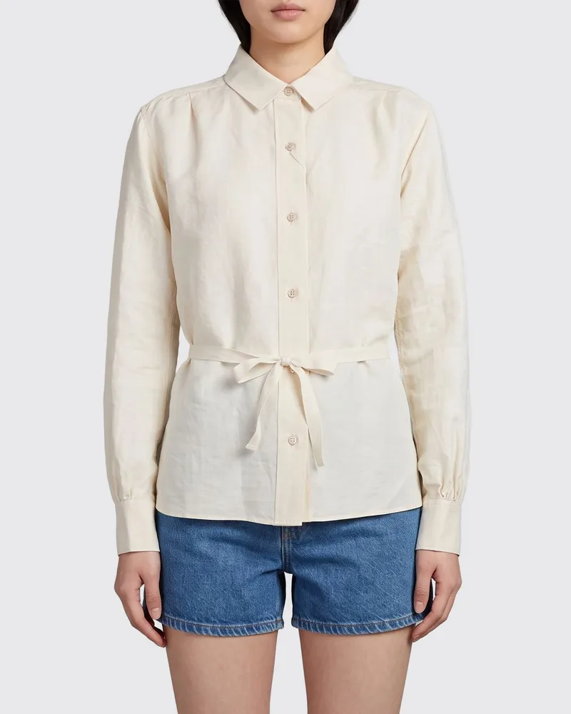 Maison Margiela Hemdbluse damen Ivory