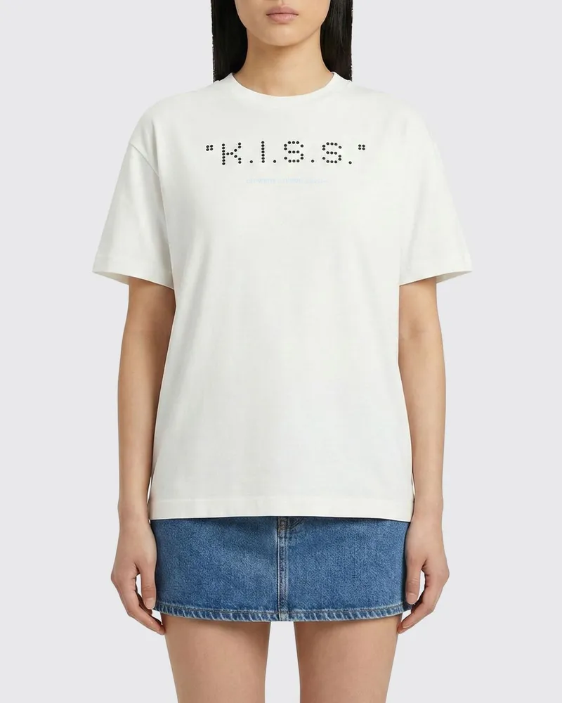 OFF-WHITE T-shirt damen Weiß