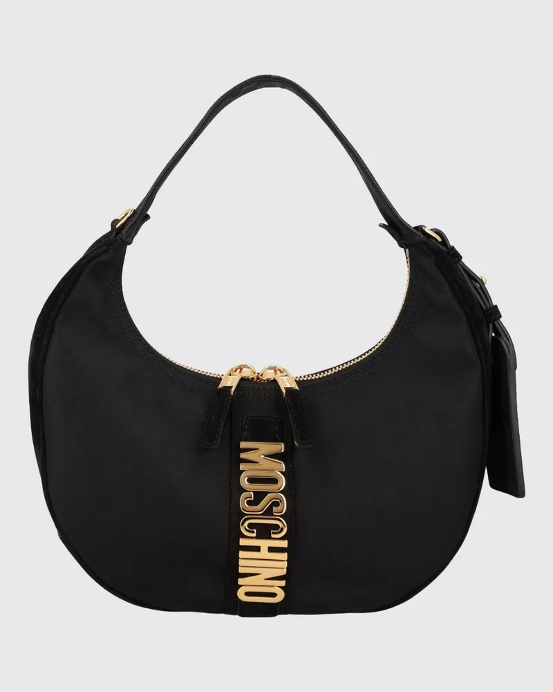Moschino Schultertasche damen Schwarz