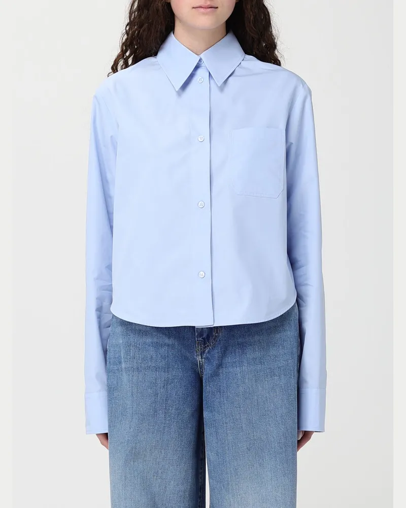 SPORTMAX Hemdbluse damen Hellblau