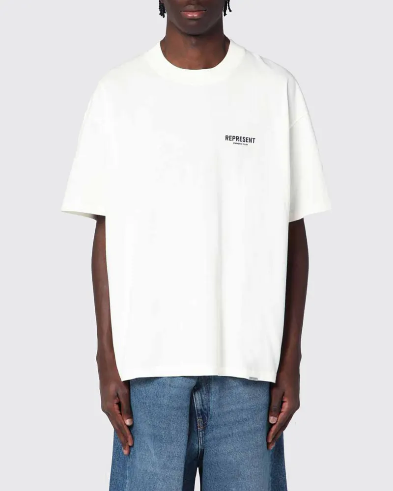 REPRESENT T-shirt herren Weiß
