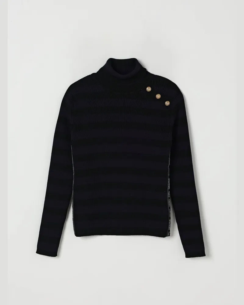 Balmain Pullover kinder Schwarz