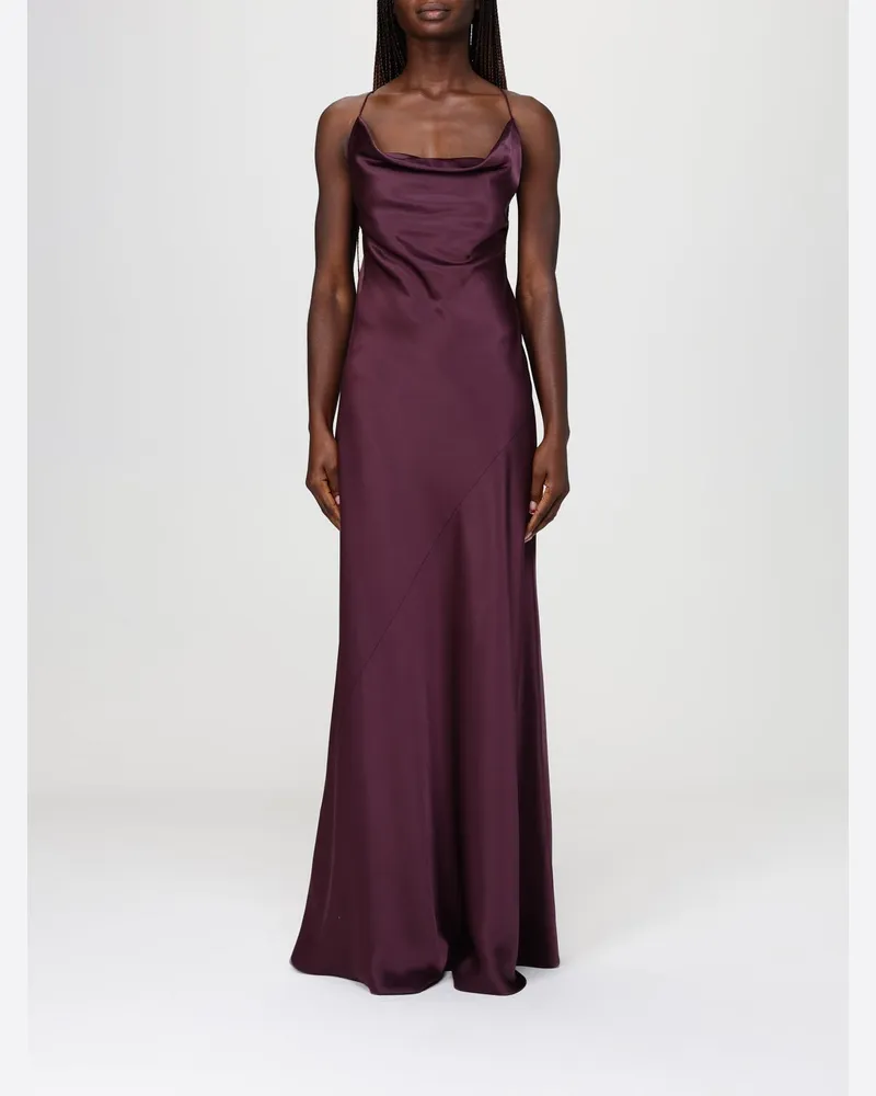 Pinko Kleid damen Burgunderrot