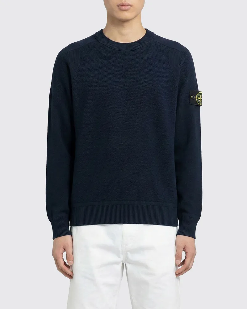 Stone Island Pullover herren Blau