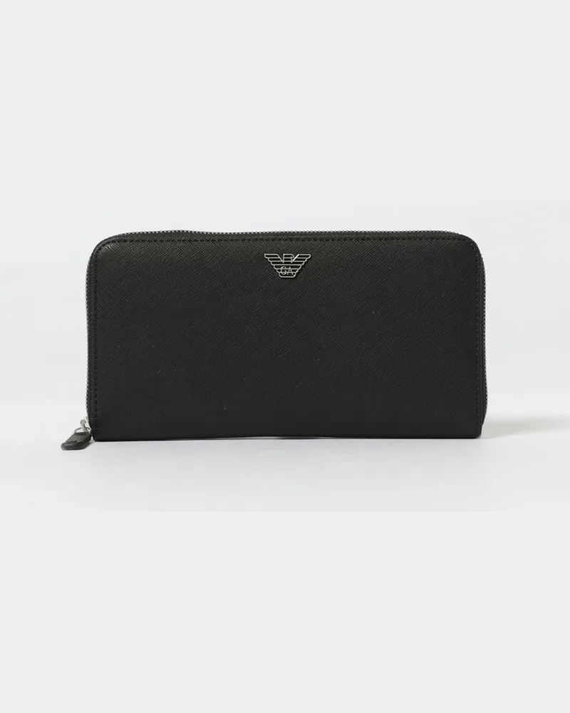 Emporio Armani Portmonnaie herren Schwarz