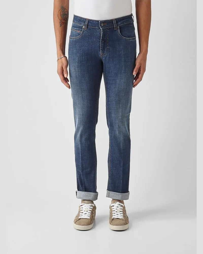 Fay Hose herren Indigo