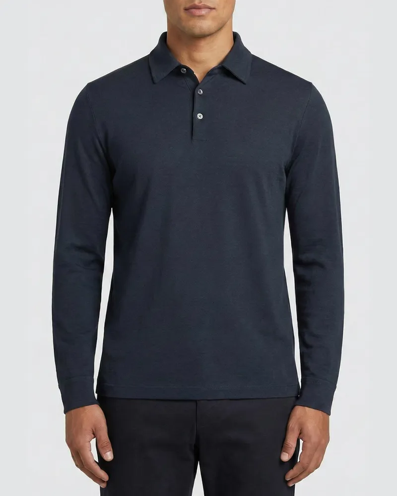Zanone Polo herren Hellblau