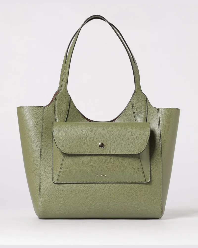 Furla Schultertasche damen Grün