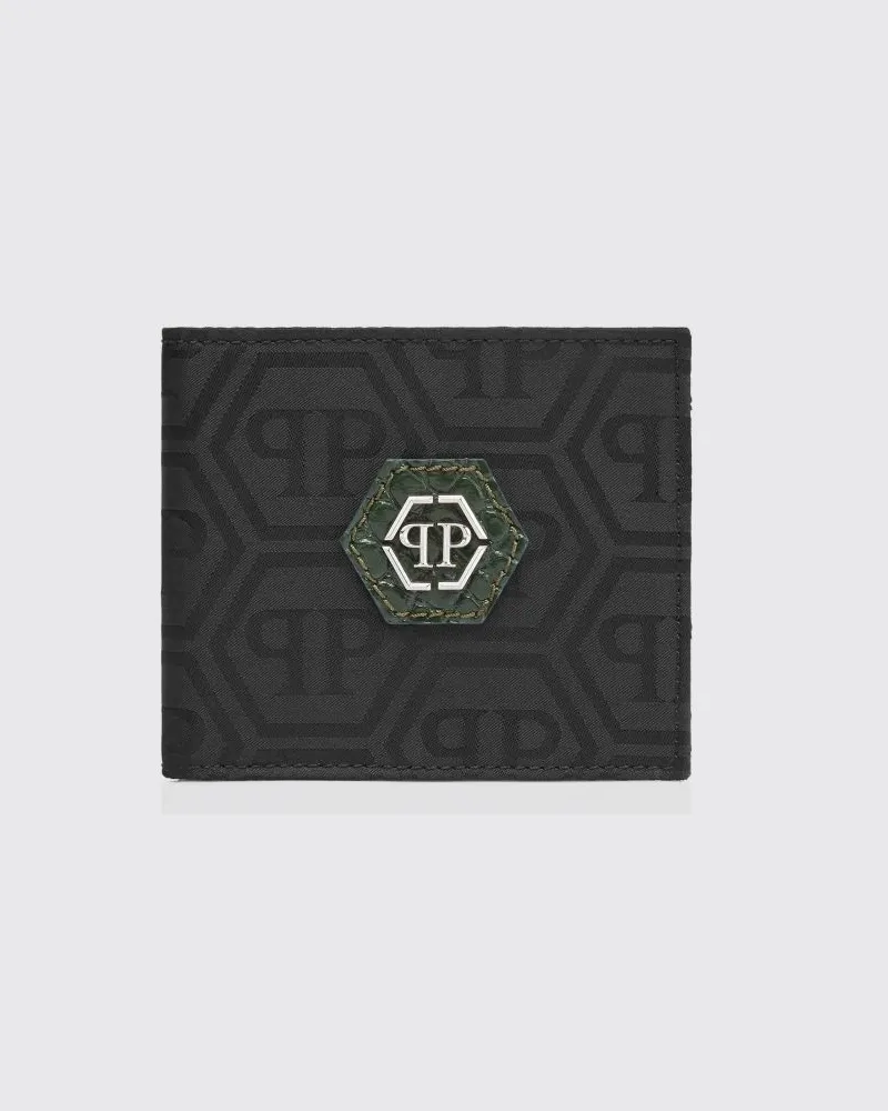 Philipp Plein Portemonnaie herren Schwarz