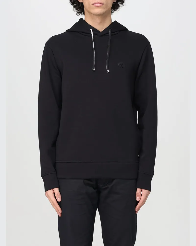 Emporio Armani Sweatshirt herren Schwarz