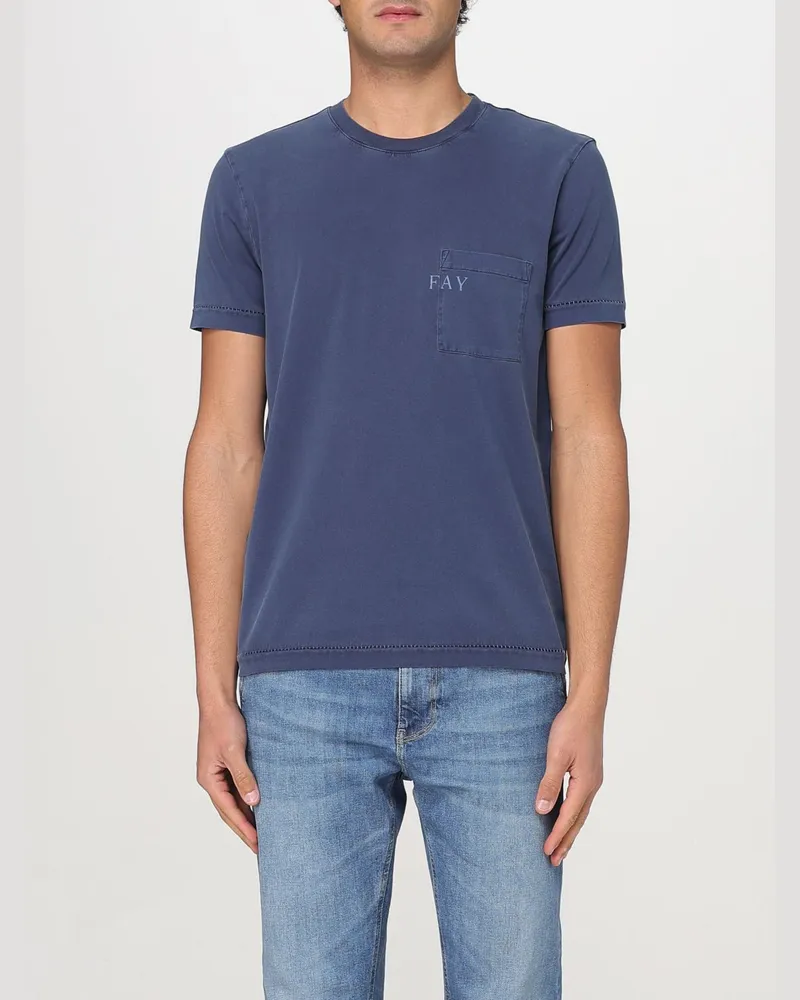 Fay Polo herren Blau