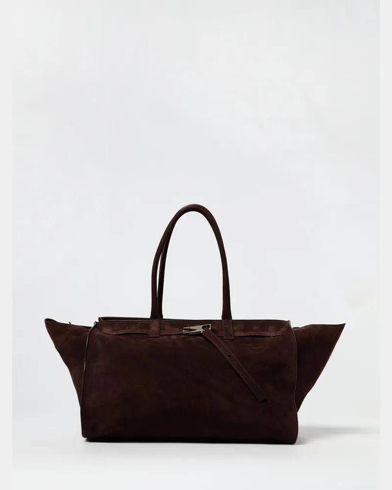Benedetta Bruzziches Schultertasche damen Burgunderrot
