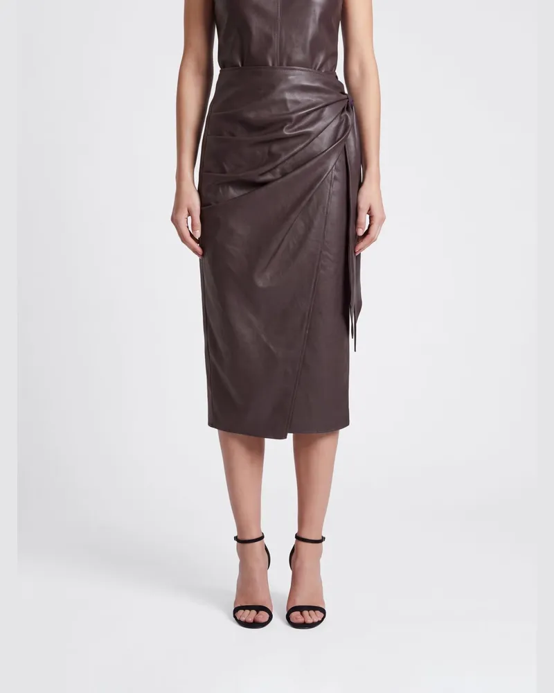 Elisabetta Franchi Rock damen Braun
