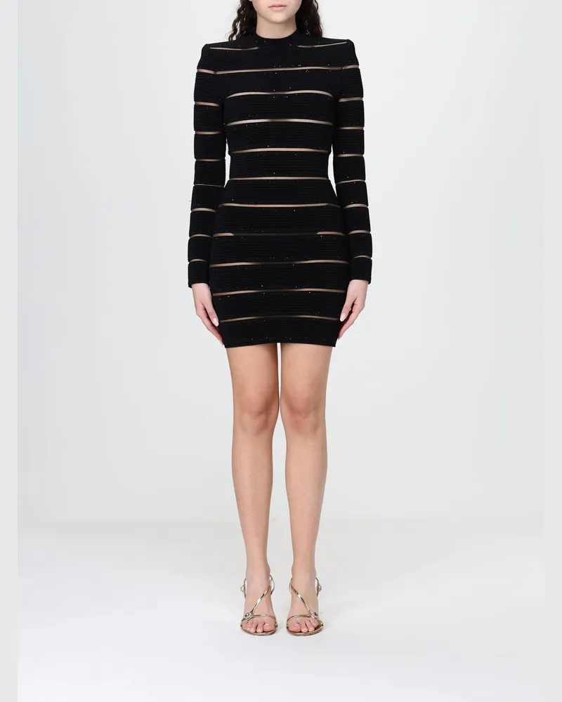 Balmain Kleid damen Schwarz