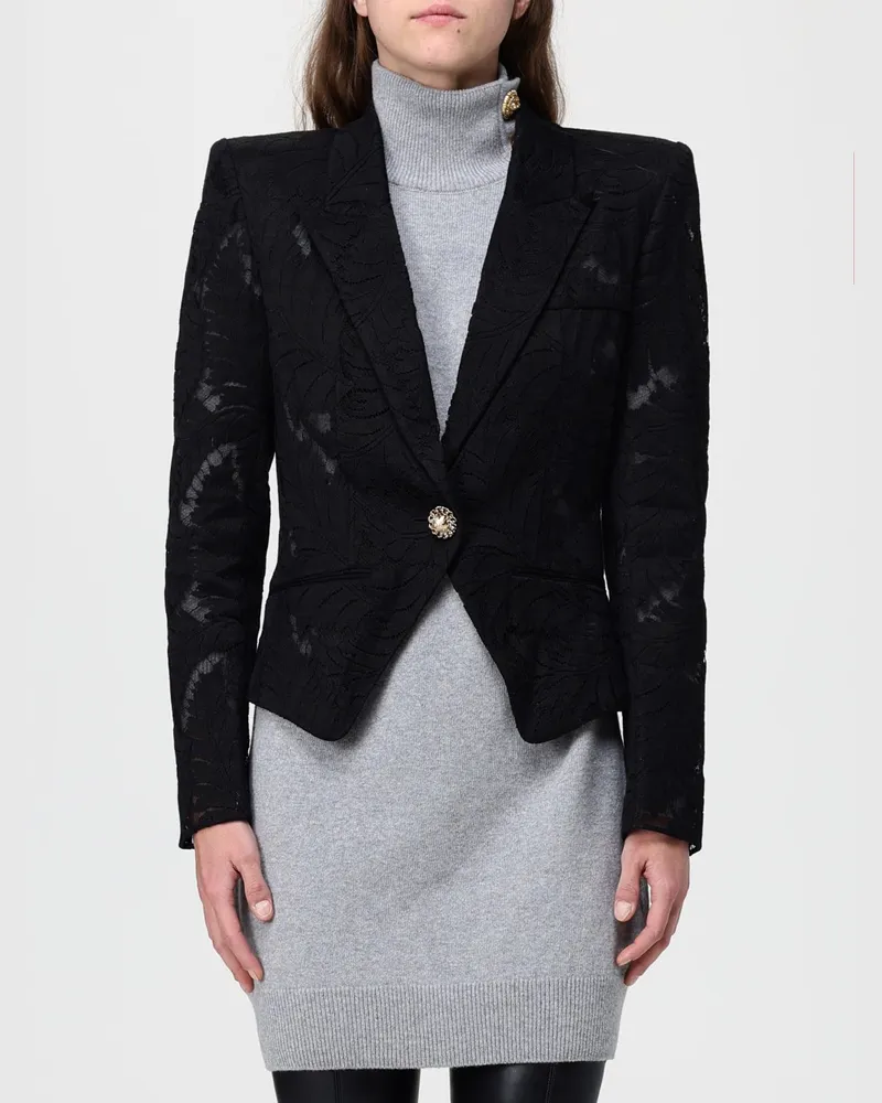 Balmain Jacke damen Schwarz