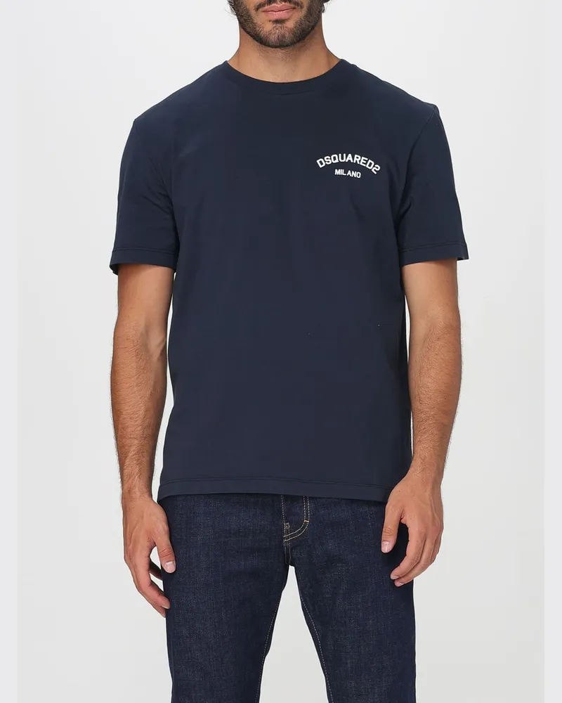 Dsquared2 T-shirt herren Blau