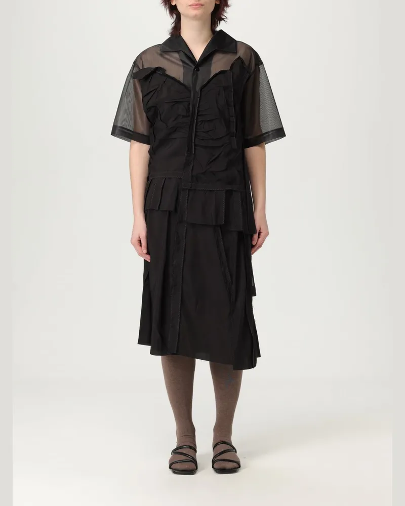 Maison Margiela Kleider damen Schwarz