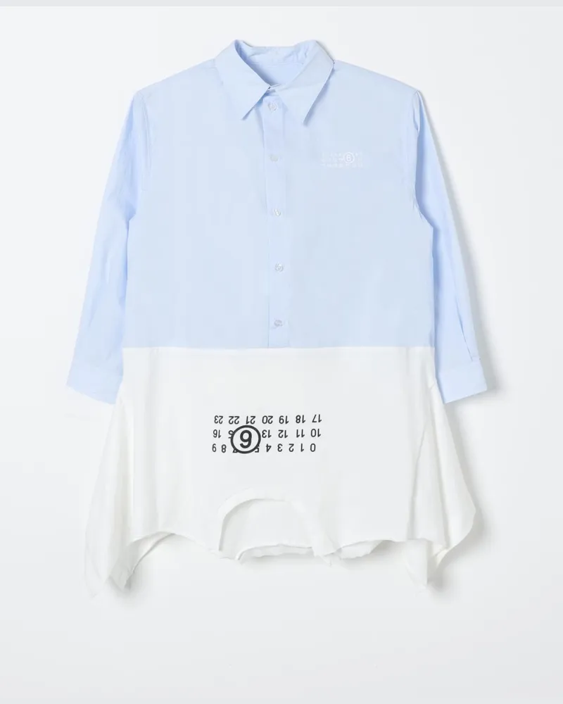 Maison Margiela Kleid kinder Hellblau