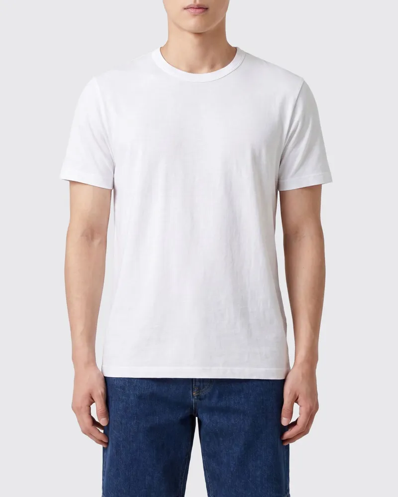James Perse T-shirt herren Weiß