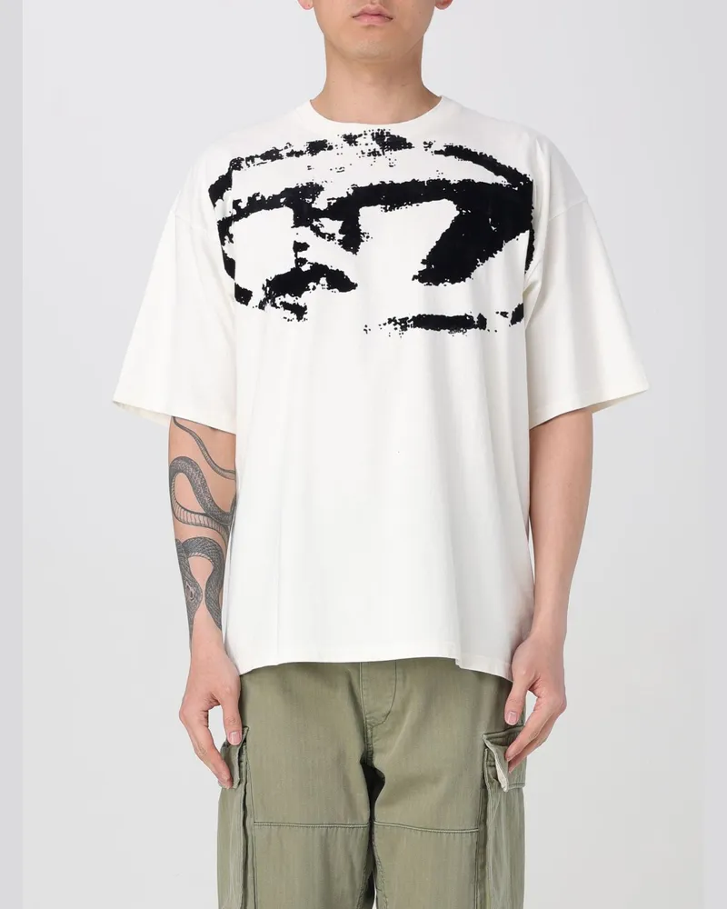 Diesel T-shirt herren Weiß