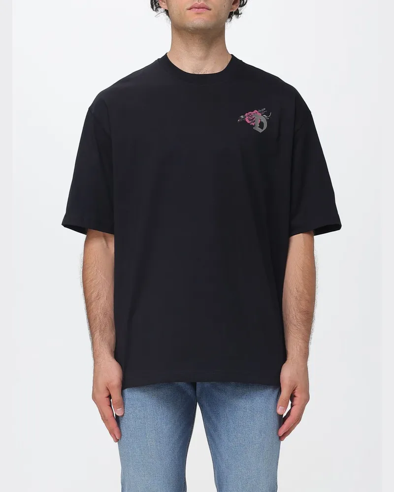 Diesel T-shirt herren Schwarz