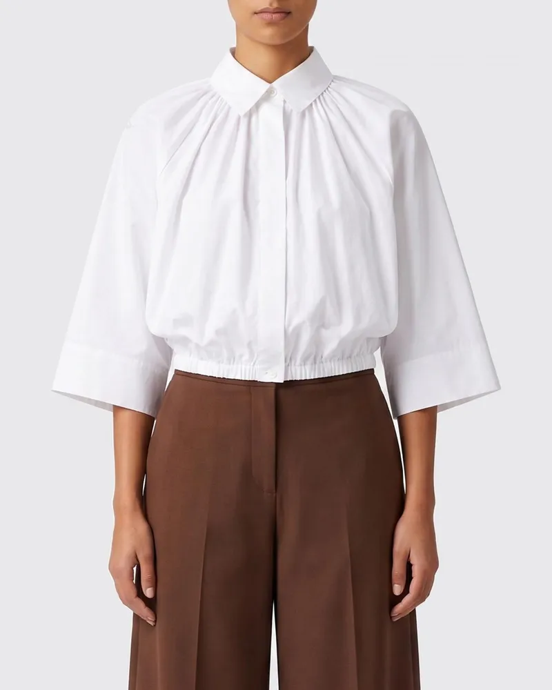 Patou Hemdbluse damen Weiß