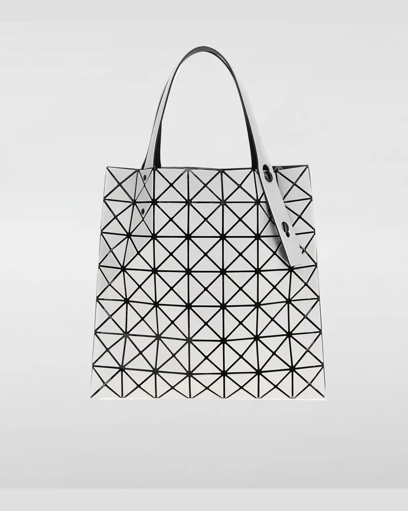 Issey Miyake Schultertasche Grau