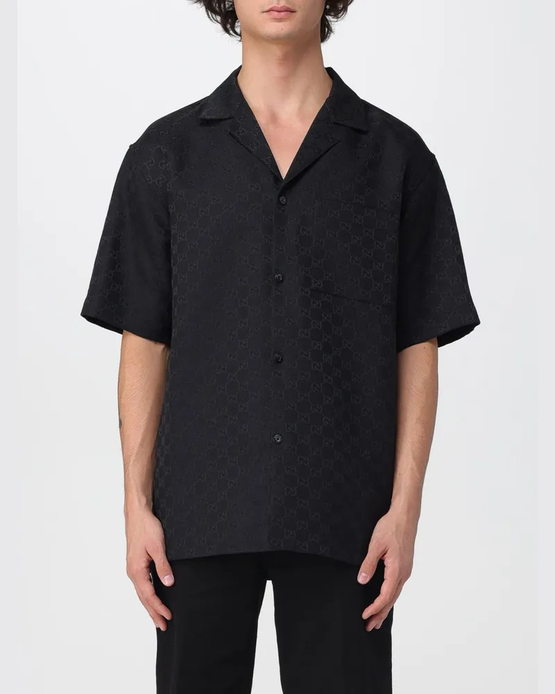 Gucci Hemd herren Schwarz