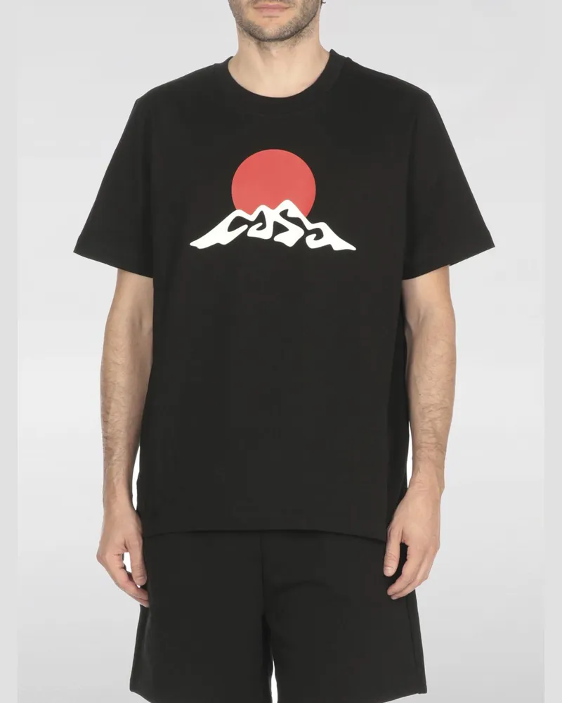 Casablanca Paris T-shirt herren Schwarz