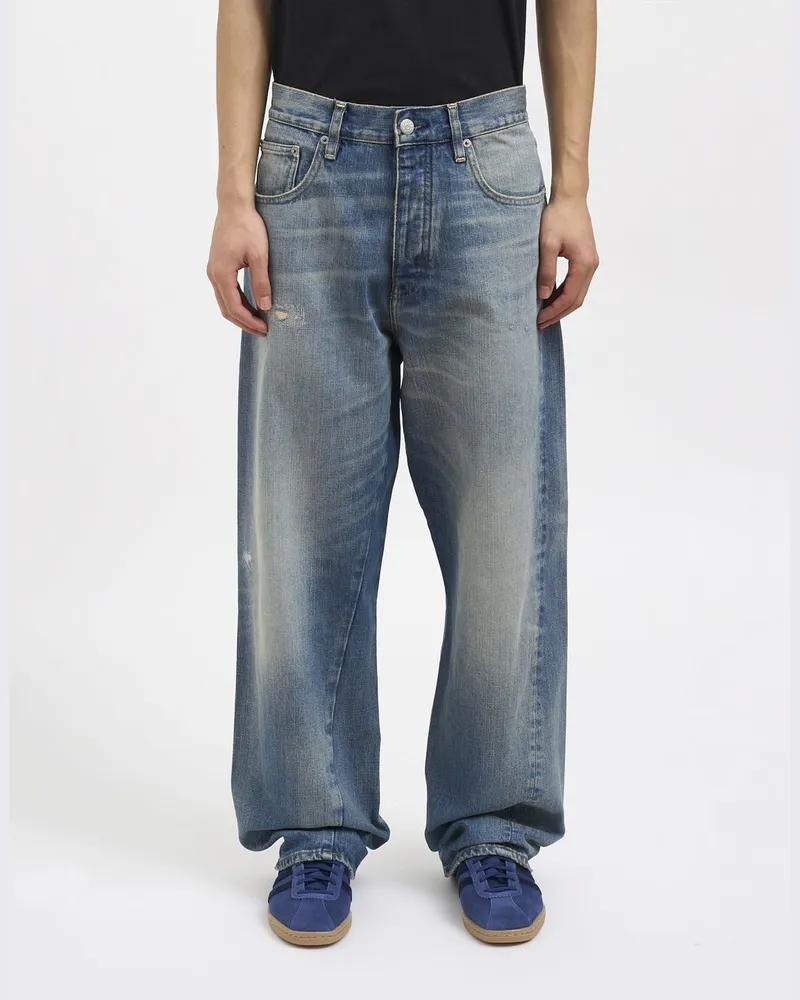 Sunflower Wide-Leg-Jeans aus Denim Blau