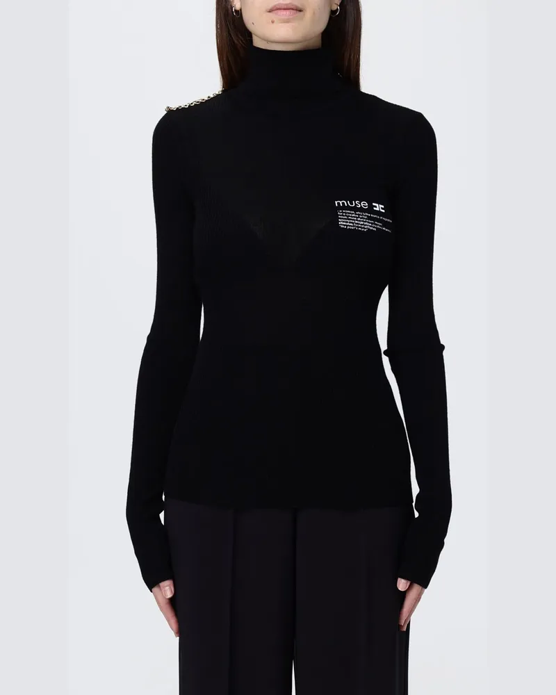 Elisabetta Franchi Pullover damen Schwarz