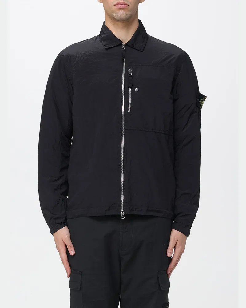 Stone Island Hemd herren Schwarz