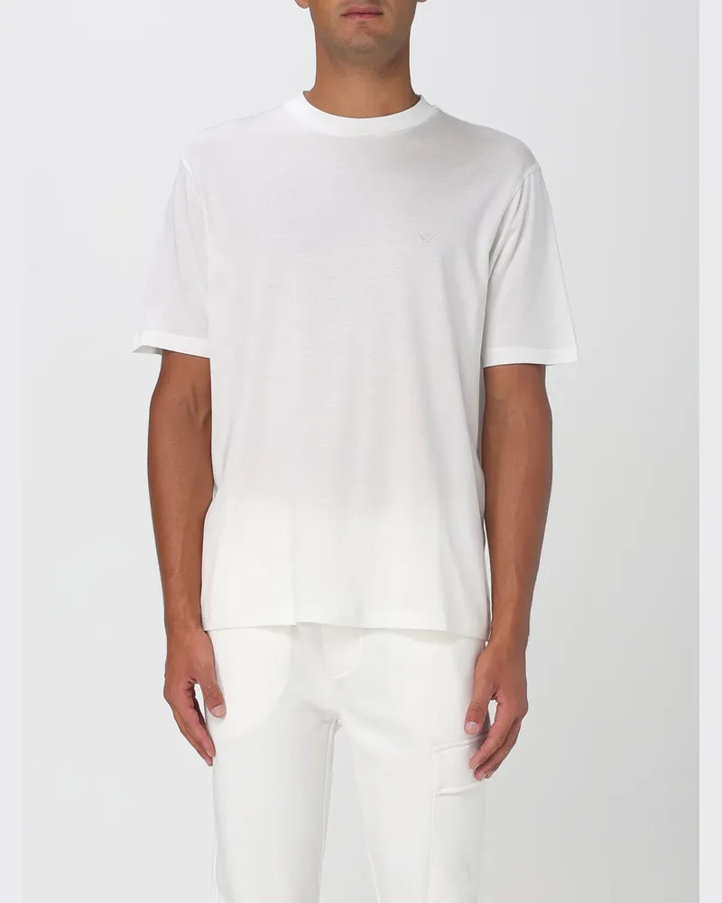 Emporio Armani T-shirt herren Weiß